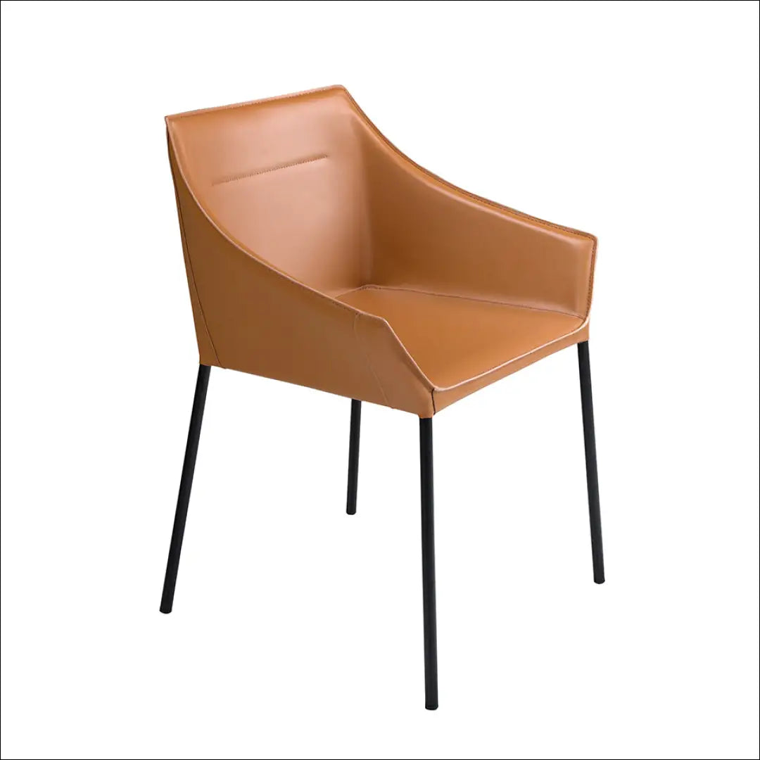 Kėdė VI689 - €171 Save 60% 100-200, __label:Pristatymas 1-2 d.d., color-ruda, kedes-valgomojo, material-dirbtine-oda