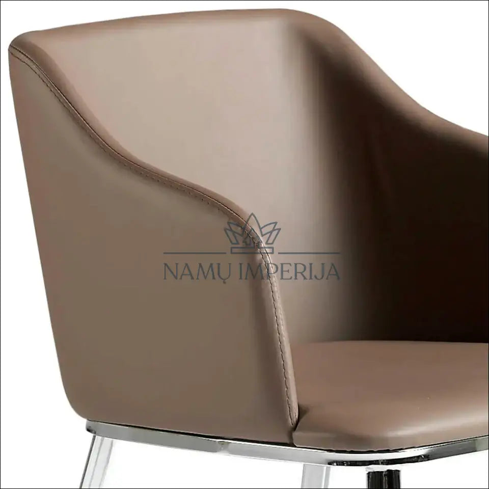 Kėdė VI690 - €210 Save 55% __label:Pristatymas 1-2 d.d., color-ruda, color-sidabrine, kedes-valgomojo,