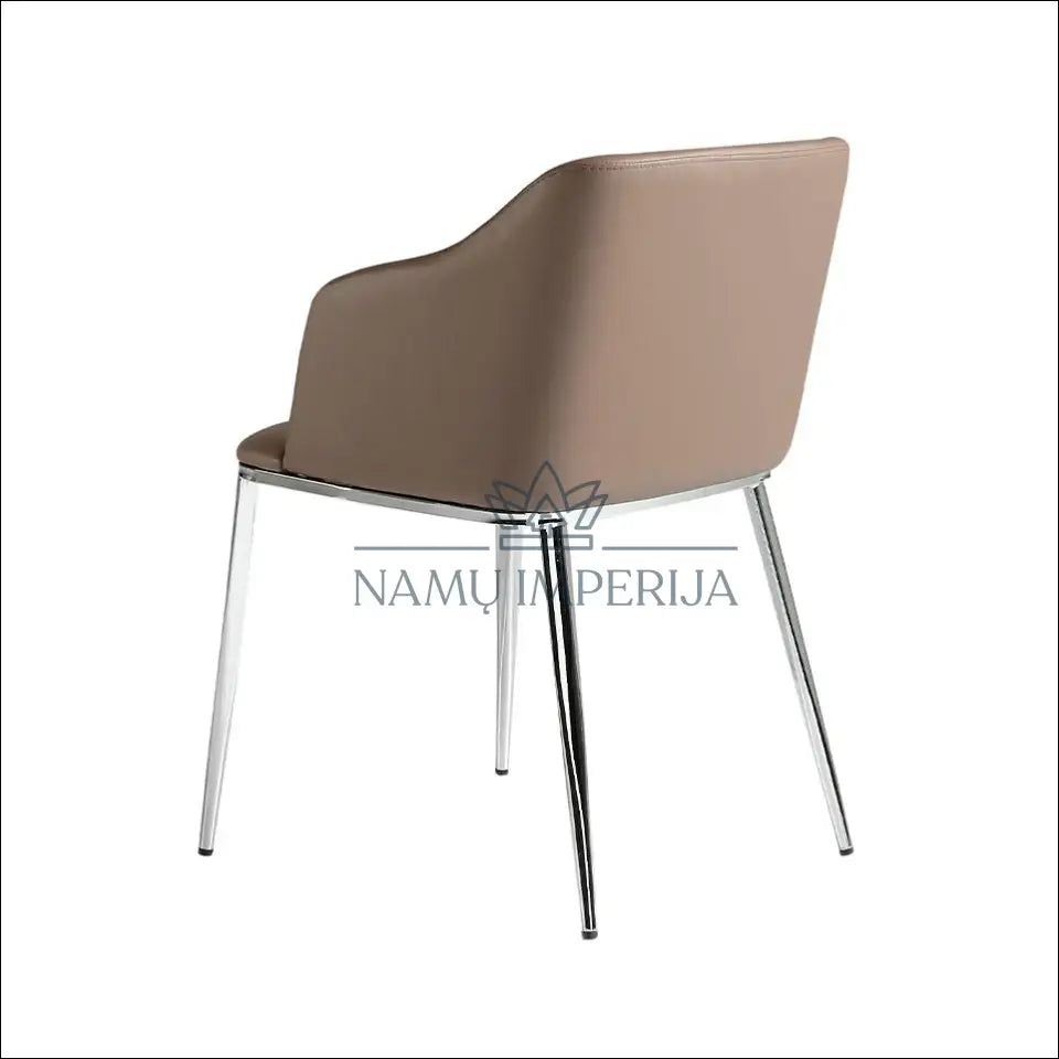 Kėdė VI690 - €210 Save 55% __label:Pristatymas 1-2 d.d., color-ruda, color-sidabrine, kedes-valgomojo,