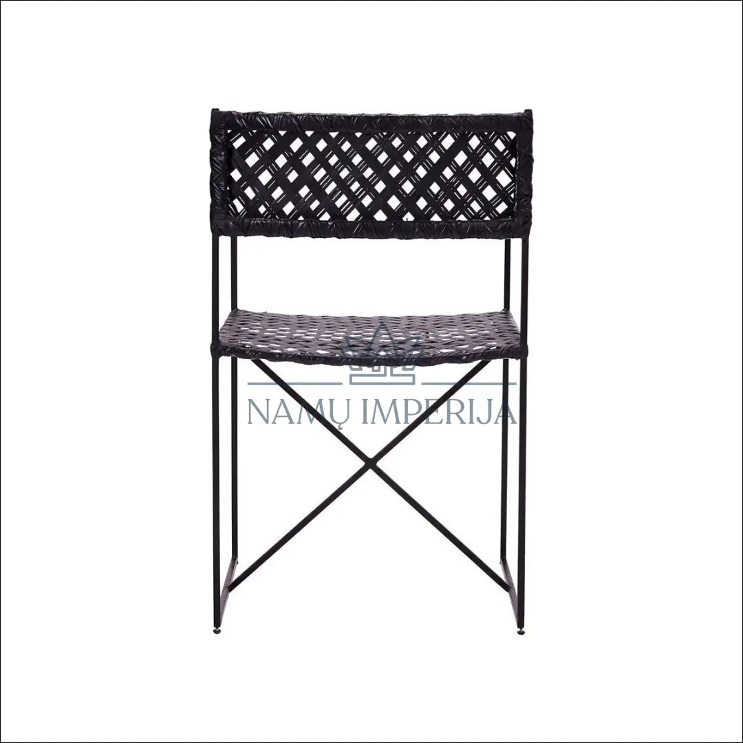 Kėdė VI743 - €143 Save 65% 100-200, __label:Pristatymas 1-2 d.d., color-juoda, kedes-valgomojo, material-metalas Juoda