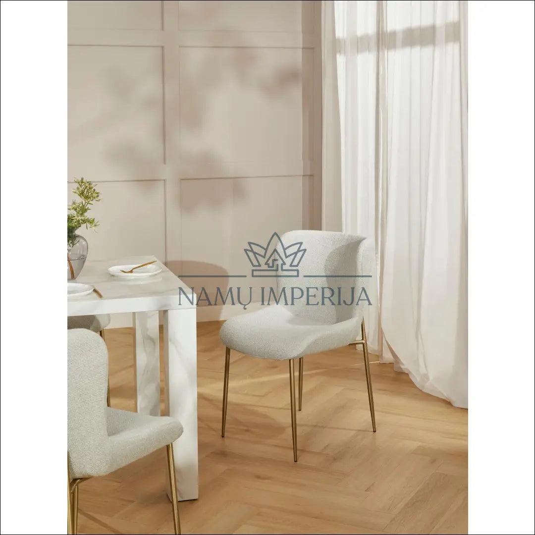 Kėdė VI749 - €75 Save 70% 50-100, __label:Pristatymas 1-2 d.d., color-pilka, kedes-valgomojo, material-gobelenas