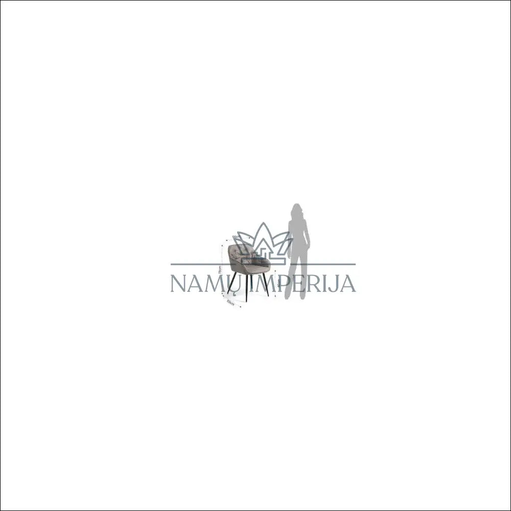 Kėdė VI752 - €106 Save 70% 100-200, __label:Pristatymas 1-2 d.d., color-ruda, kedes-valgomojo, material-dirbtine-oda