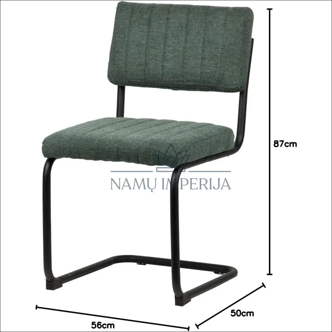 Kėdė VI760 - €61 Save 60% 50-100, __label:Pristatymas 1-2 d.d., color-zalia, kedes-valgomojo, material-gobelenas Žalia