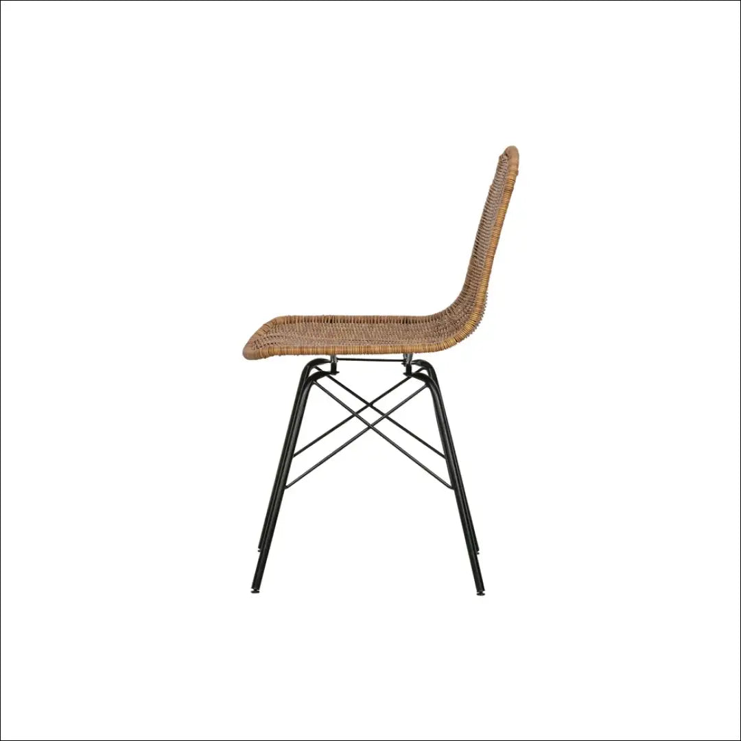 Kėdė VI761 - €80 Save 60% 50-100, __label:Pristatymas 1-2 d.d., color-ruda, kedes-valgomojo, lauko baldai Ruda