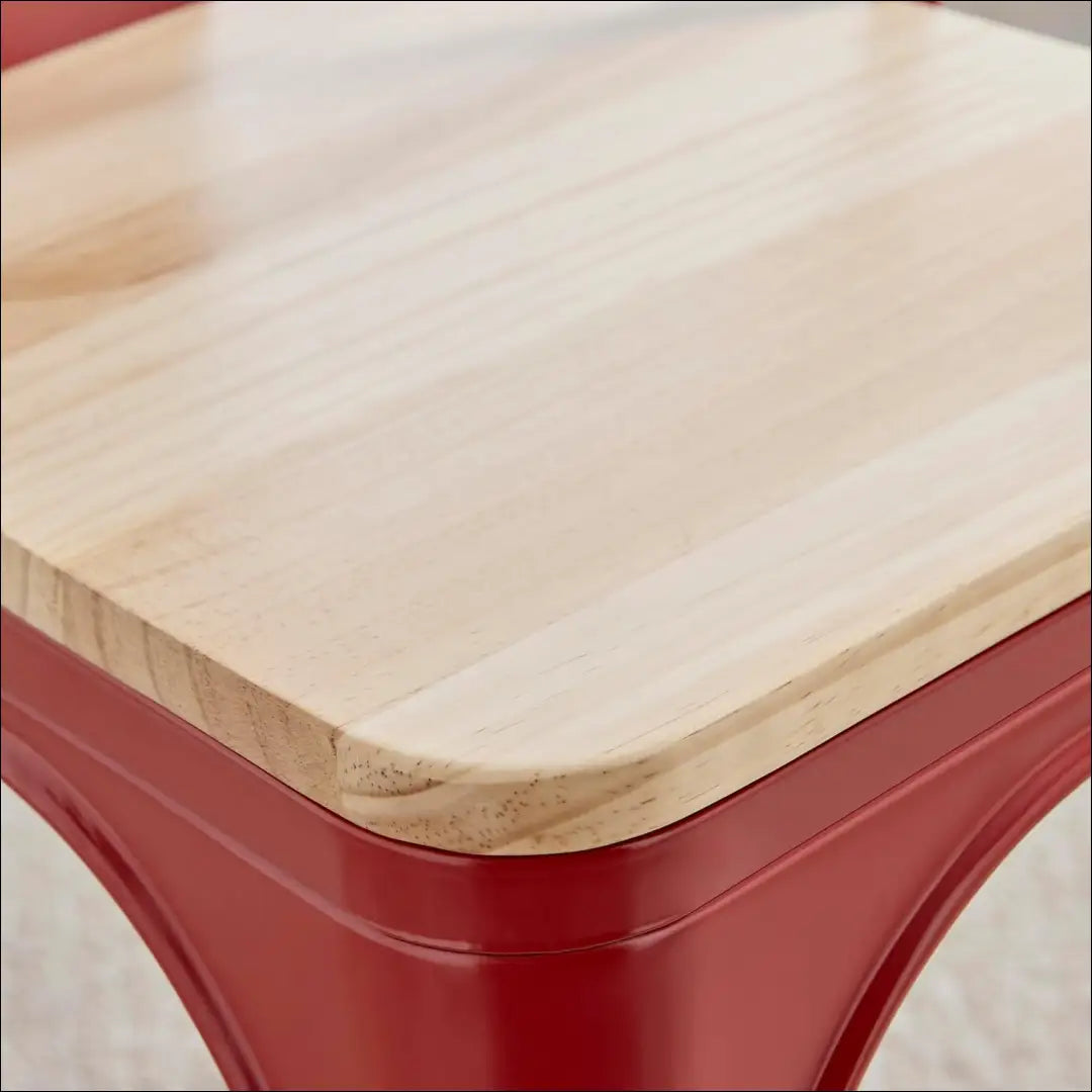 Kėdė VI863 - €41 Save 60% 25-50, __label:Pristatymas 1-2 d.d., color-raudona, color-ruda, kedes-valgomojo €25 to €50