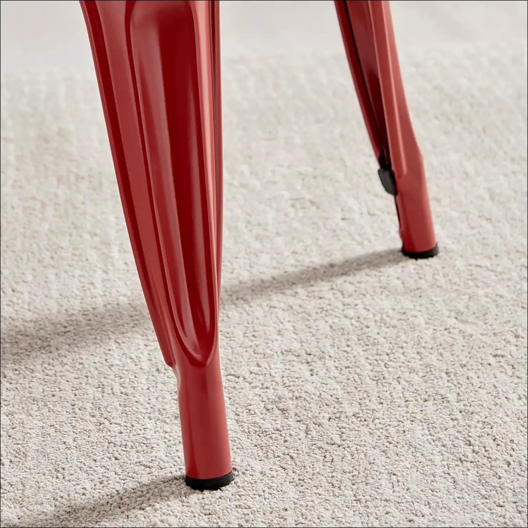 Kėdė VI863 - €41 Save 60% 25-50, __label:Pristatymas 1-2 d.d., color-raudona, color-ruda, kedes-valgomojo €25 to €50