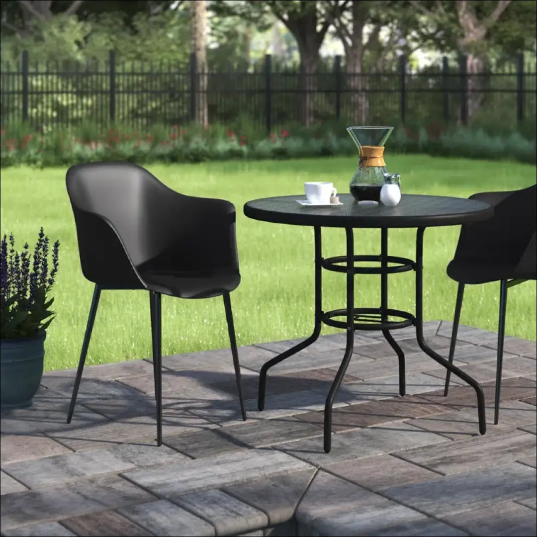 Kėdė VI917 - €45 Save 50% 25-50, __label:Pristatymas 1-2 d.d., color-juoda, kedes-valgomojo, lauko baldai €25 to €50