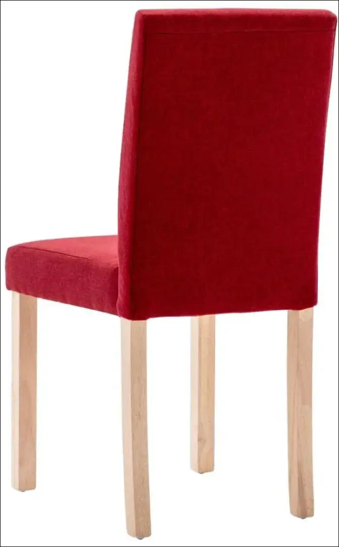 Kėdė VI922 - €37 Save 55% 25-50, __label:Pristatymas 1-2 d.d., color-raudona, kedes-valgomojo, material-gobelenas €25