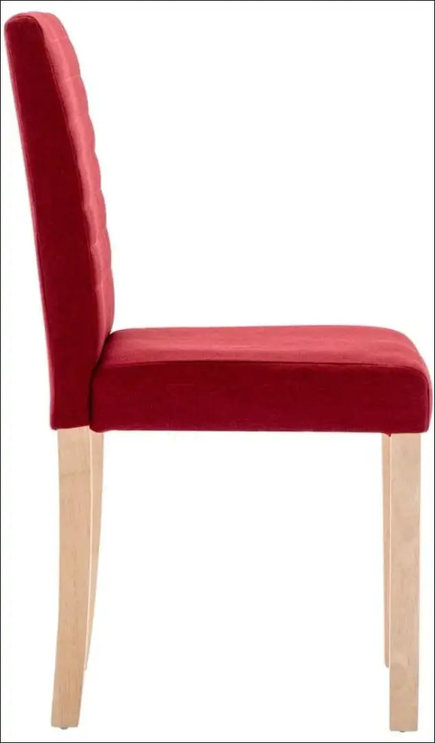 Kėdė VI922 - €37 Save 55% 25-50, __label:Pristatymas 1-2 d.d., color-raudona, kedes-valgomojo, material-gobelenas €25