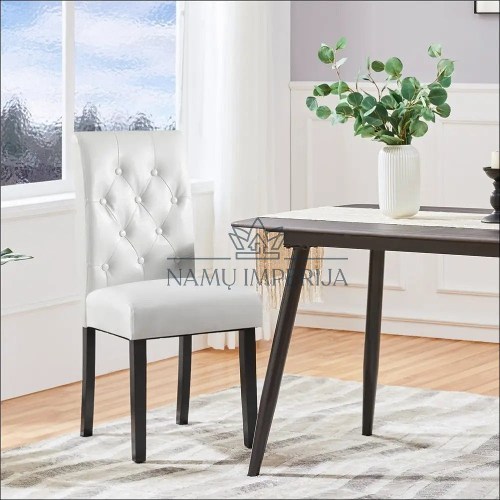 Kėdė VI941 - €55 Save 50% 50-100, __label:Pristatymas 1-2 d.d., color-balta, kedes-valgomojo, material-dirbtine-oda €50