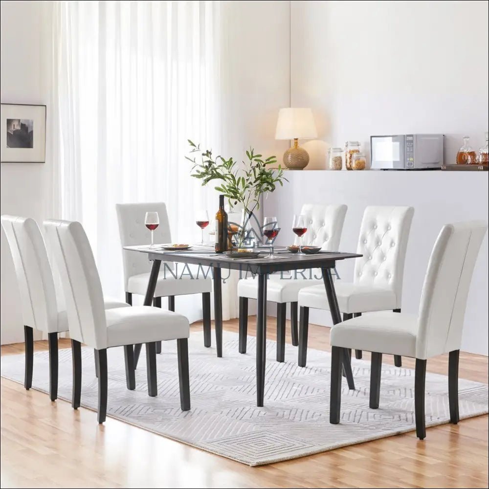 Kėdė VI941 - €55 Save 50% 50-100, __label:Pristatymas 1-2 d.d., color-balta, kedes-valgomojo, material-dirbtine-oda €50