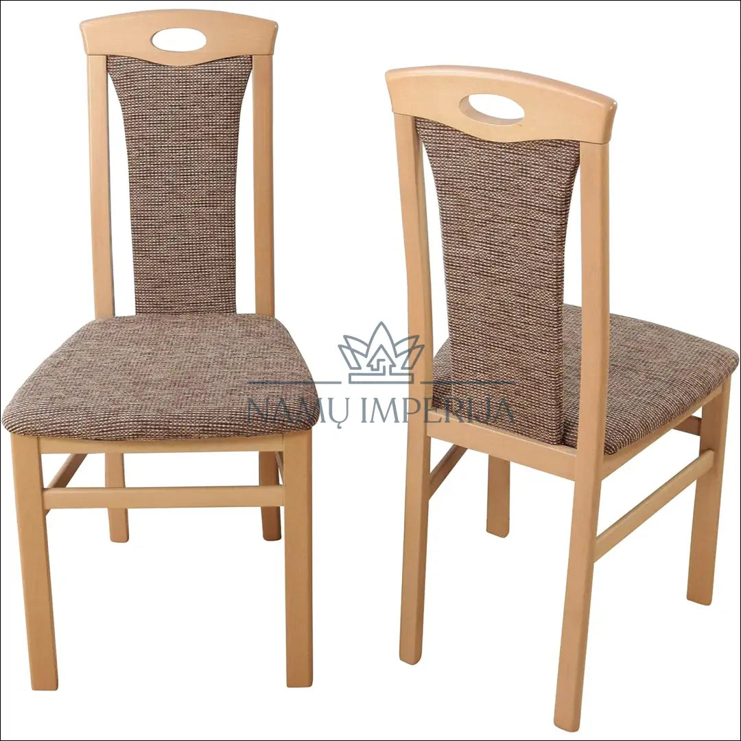 Kėdė VI967 - €54 Save 55% 50-100, __label:Pristatymas 1-2 d.d., color-ruda, kedes-valgomojo, material-gobelenas €50