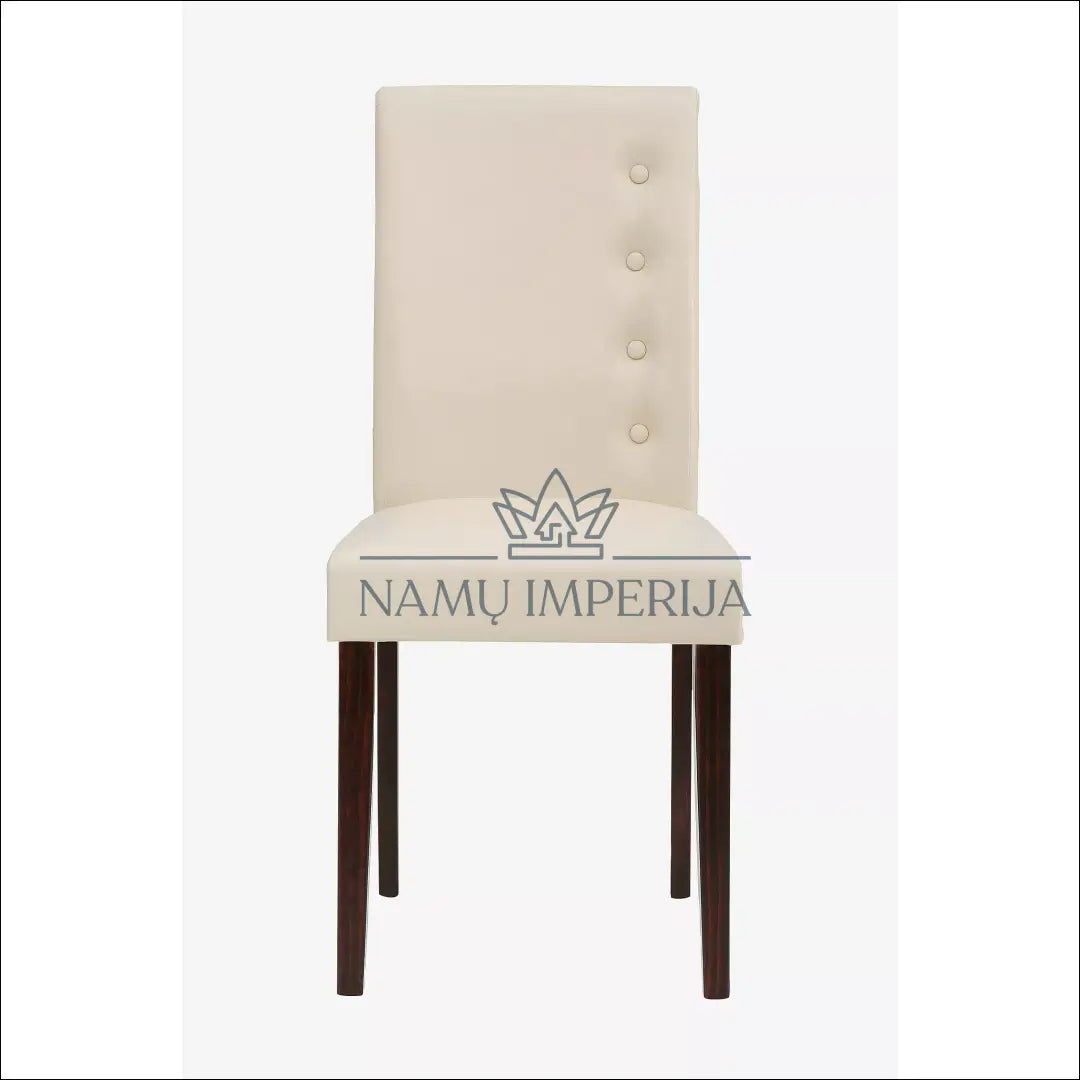 Kėdė VI972 - €45 Save 55% 25-50, __label:Pristatymas 1-2 d.d., color-kremas, kedes-valgomojo, material-dirbtine-oda €25