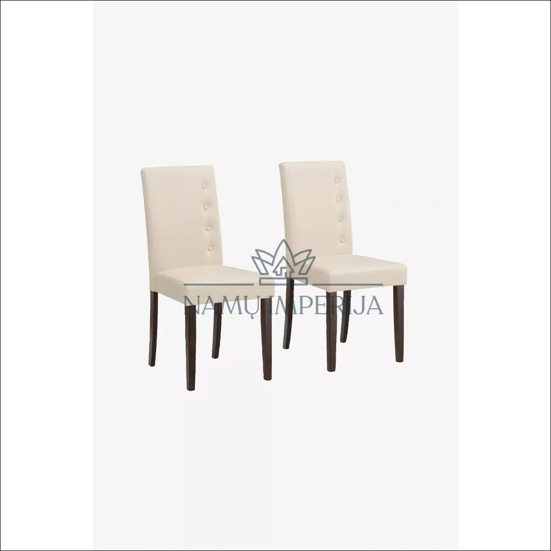 Kėdė VI972 - €45 Save 55% 25-50, __label:Pristatymas 1-2 d.d., color-kremas, kedes-valgomojo, material-dirbtine-oda €25