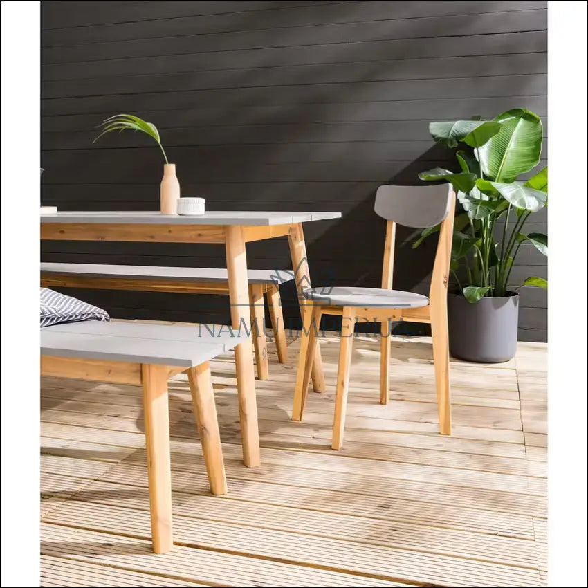 Kėdė VI996 - €34 Save 55% 25-50, __label:Pristatymas 1-2 d.d., color-pilka, color-ruda, kedes-valgomojo €25 to €50
