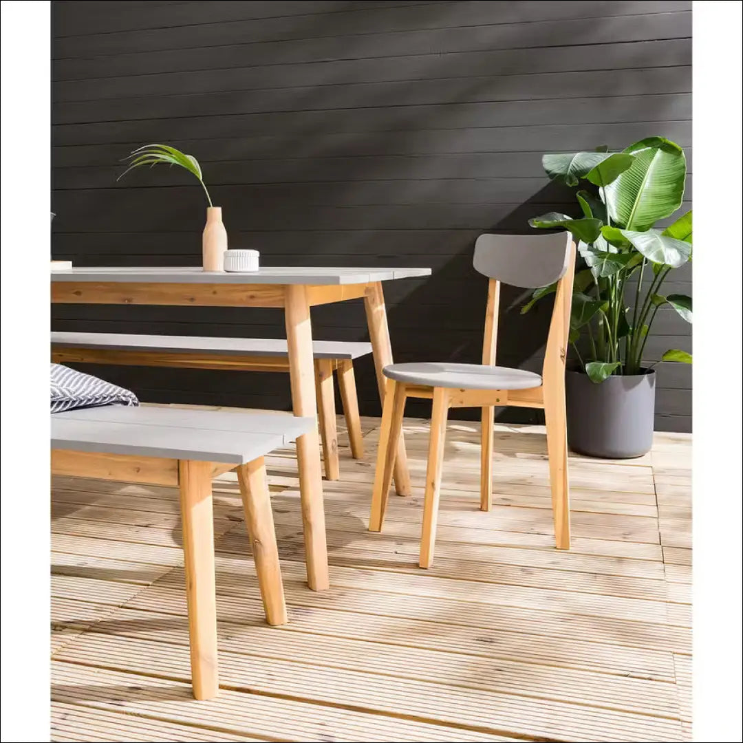 Kėdė VI996 - €34 Save 55% 25-50, __label:Pristatymas 1-2 d.d., color-pilka, color-ruda, kedes-valgomojo €25 to €50