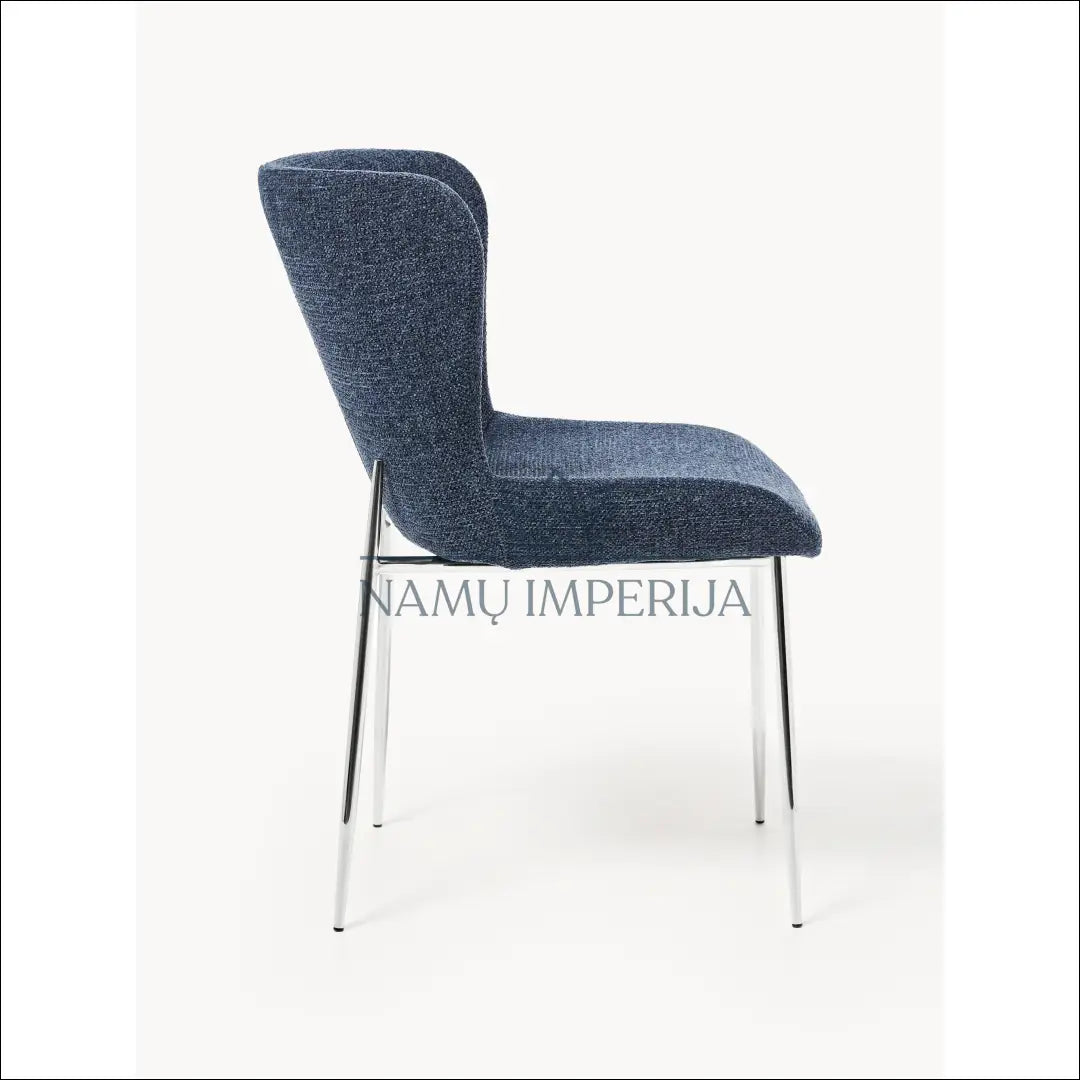 Kėdė VI997 - €135 Save 50% 100-200, __label:Pristatymas 1-2 d.d., color-melyna, kedes-valgomojo, material-gobelenas