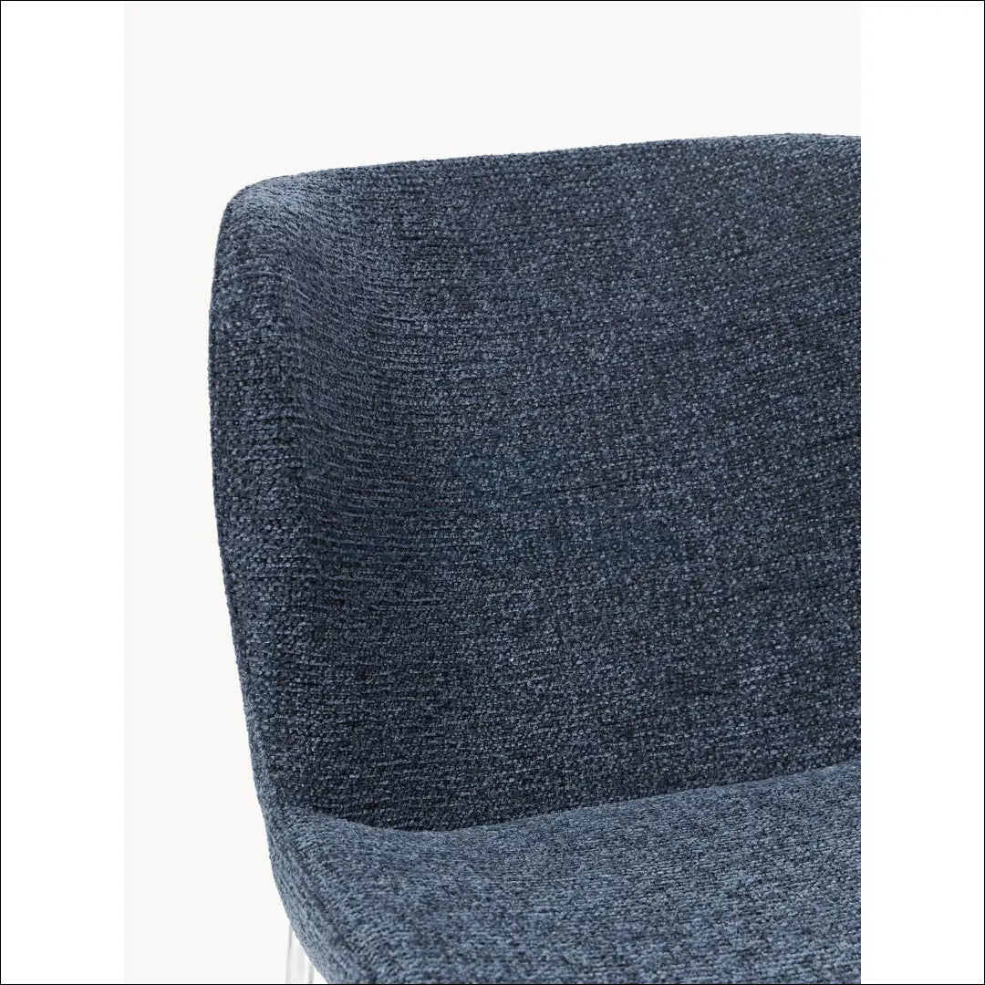 Kėdė VI997 - €135 Save 50% 100-200, __label:Pristatymas 1-2 d.d., color-melyna, kedes-valgomojo, material-gobelenas