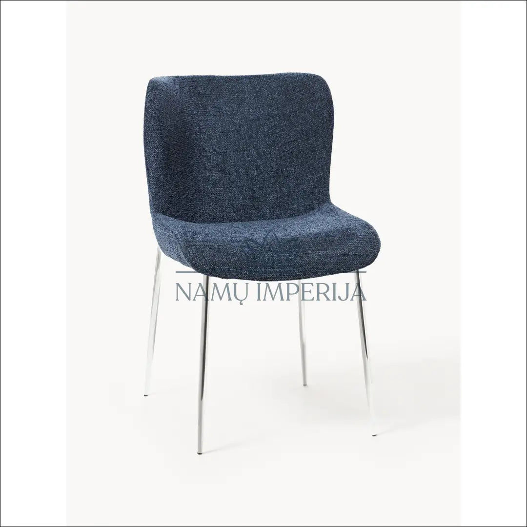 Kėdė VI997 - €135 Save 50% 100-200, __label:Pristatymas 1-2 d.d., color-melyna, kedes-valgomojo, material-gobelenas