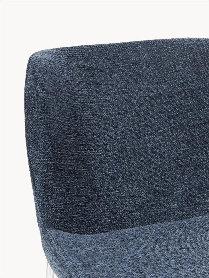 Kėdė VI997 - €121 Save 55% 100-200, __label:Pristatymas 1-2 d.d., color-melyna, kedes-valgomojo, material-gobelenas