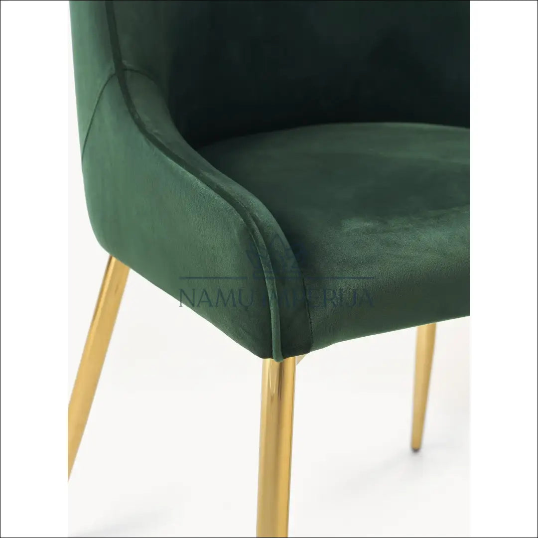 Kėdė VI999 - €115 Save 50% 100-200, __label:Pristatymas 1-2 d.d., color-zalia, kedes-valgomojo, material-aksomas €100