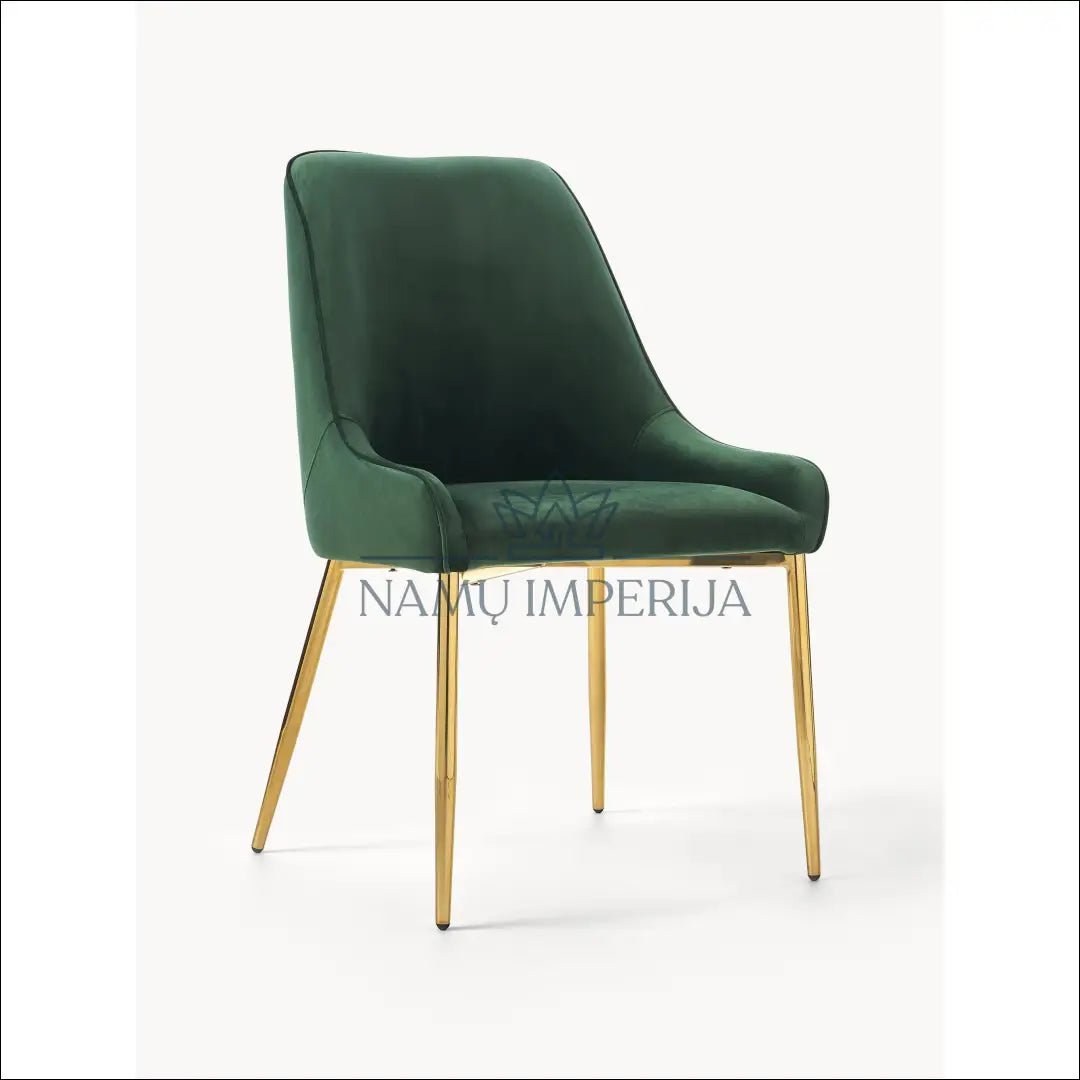 Kėdė VI999 - €115 Save 50% 100-200, __label:Pristatymas 1-2 d.d., color-zalia, kedes-valgomojo, material-aksomas €100