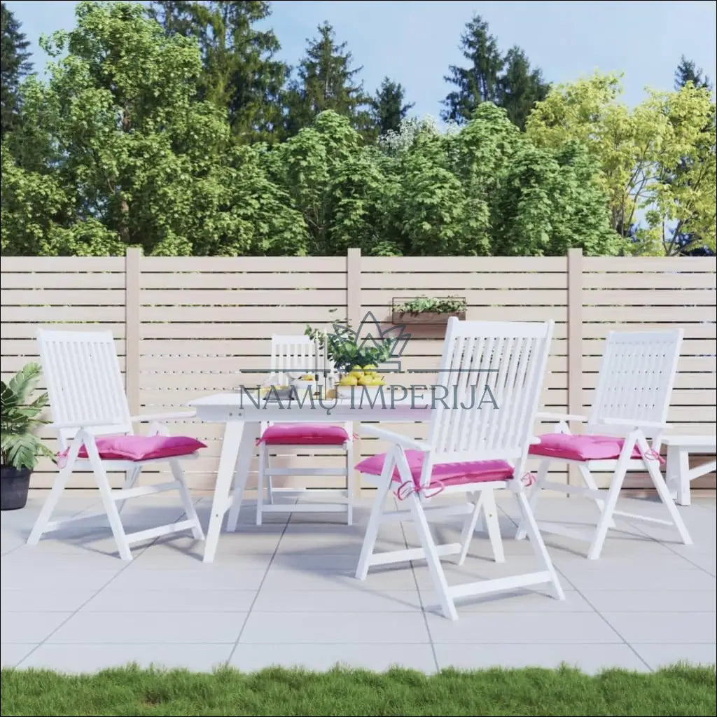 Kėdės pagalvėlių komplektas (2vnt) DI10099 - €10 Save 50% __label:Pristatymas 1-2 d.d., color-rozine, kedes-pagalvele,