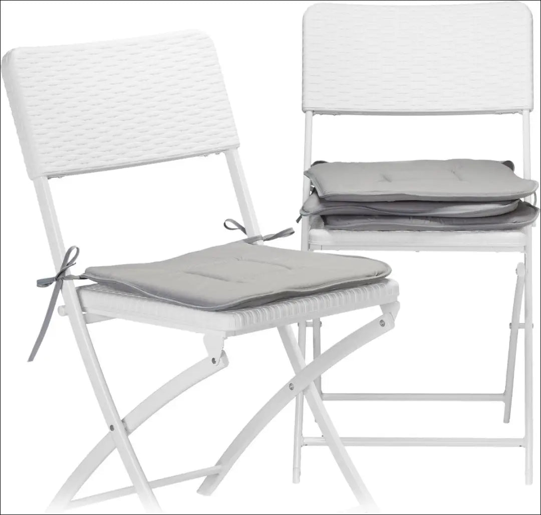 Kėdės pagalvėlių komplektas (4vnt) DA0057 - €10 Save 50% __label:Pristatymas 1-2 d.d., color-pilka, kedes-pagalvele,