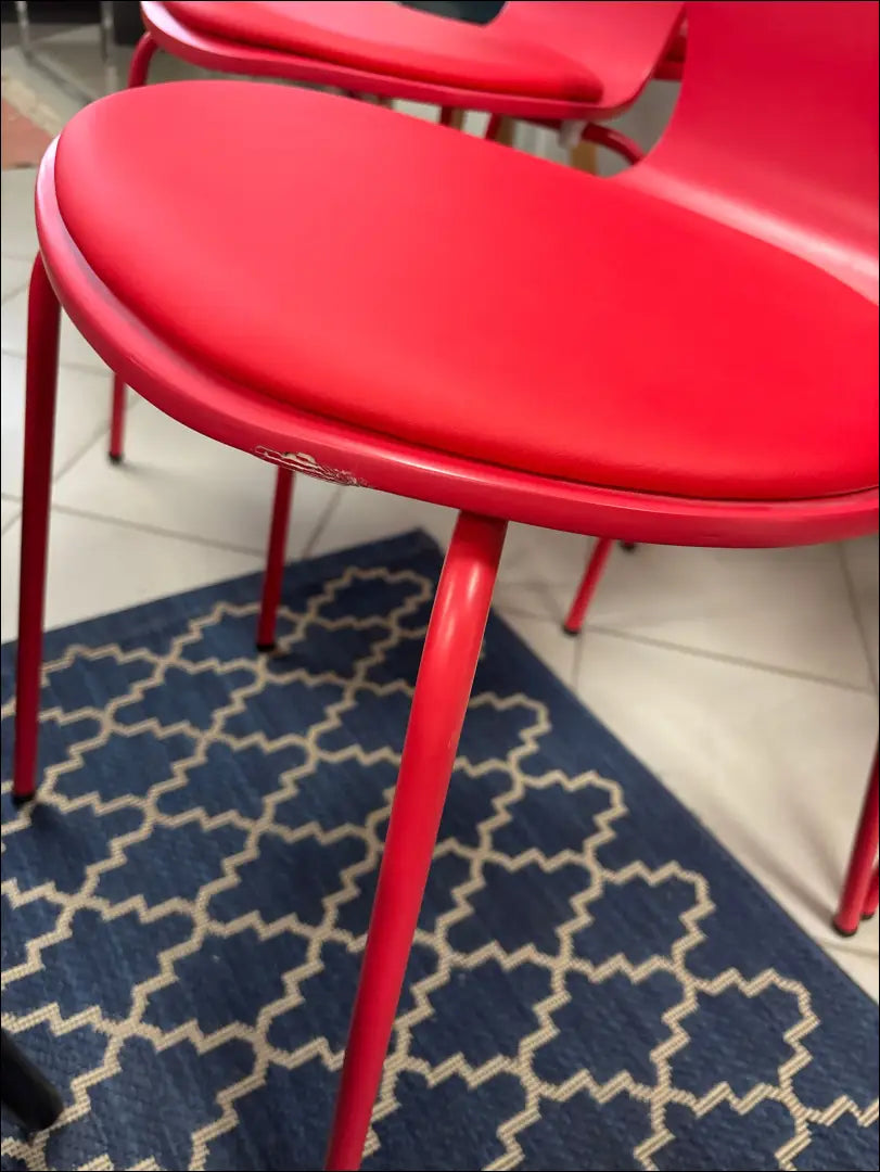 Kėdžių komplektas (4vnt) VI891 - €84 Save 65% 50-100, __label:Pristatymas 1-2 d.d., color-raudona,