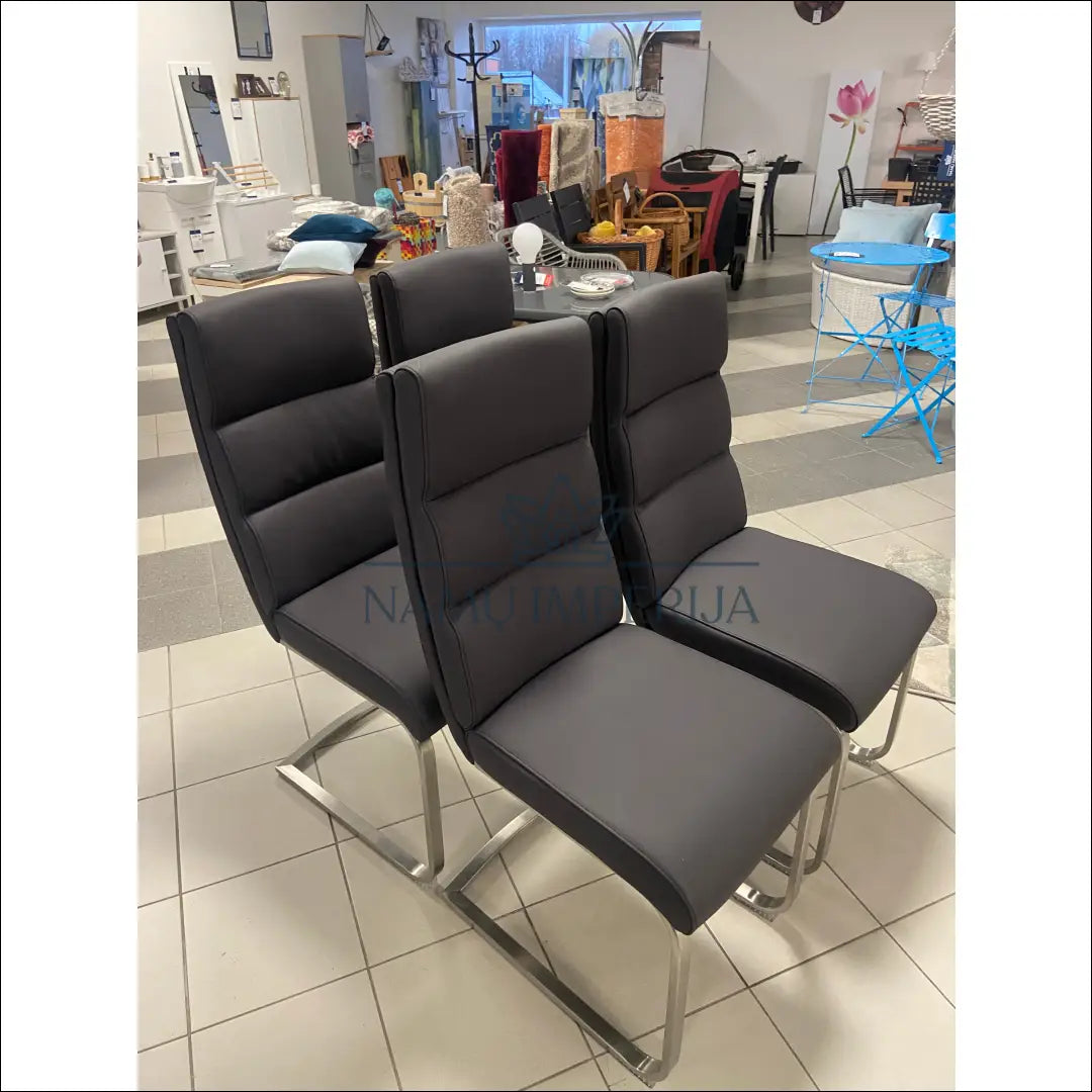 Kėdžių komplektas (6vnt) VI320 - €729 Save 55% __label:Pristatymas 1-2 d.d., color-pilka, color-sidabrine,