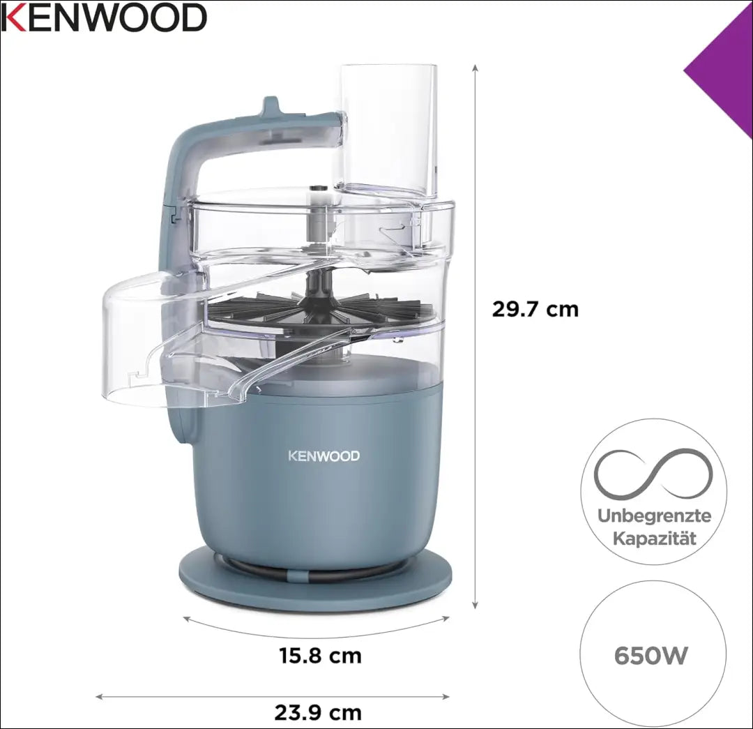Kenwood MultiPro Go – kompaktiškas virtuvės kombainas SP340 - €44 Save 50% 25-50, __label:Pristatymas 1-2 d.d.,