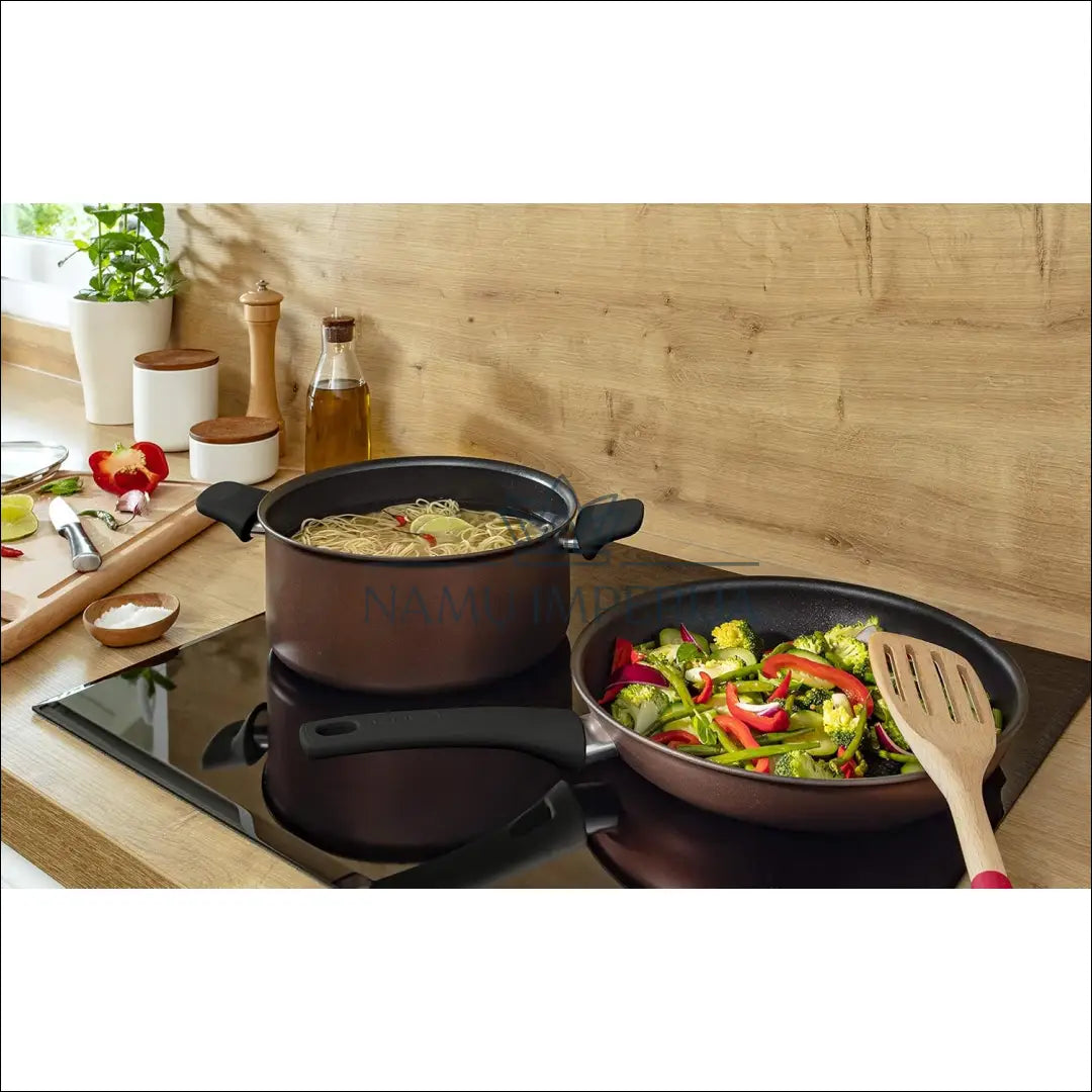 Keptuvė (24cm) “Tefal” DI9245 - €21 Save 55% __label:Pristatymas 1-2 d.d., color-auksine, interjeras, material-metalas,