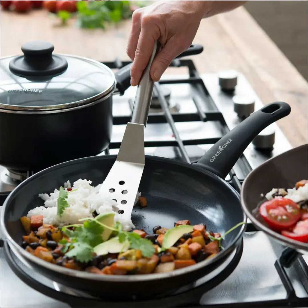 Keptuvė “GreenChef” DI10706 - €14 Save 50% __label:Pristatymas 1-2 d.d., color-juoda, interjeras, material-metalas,