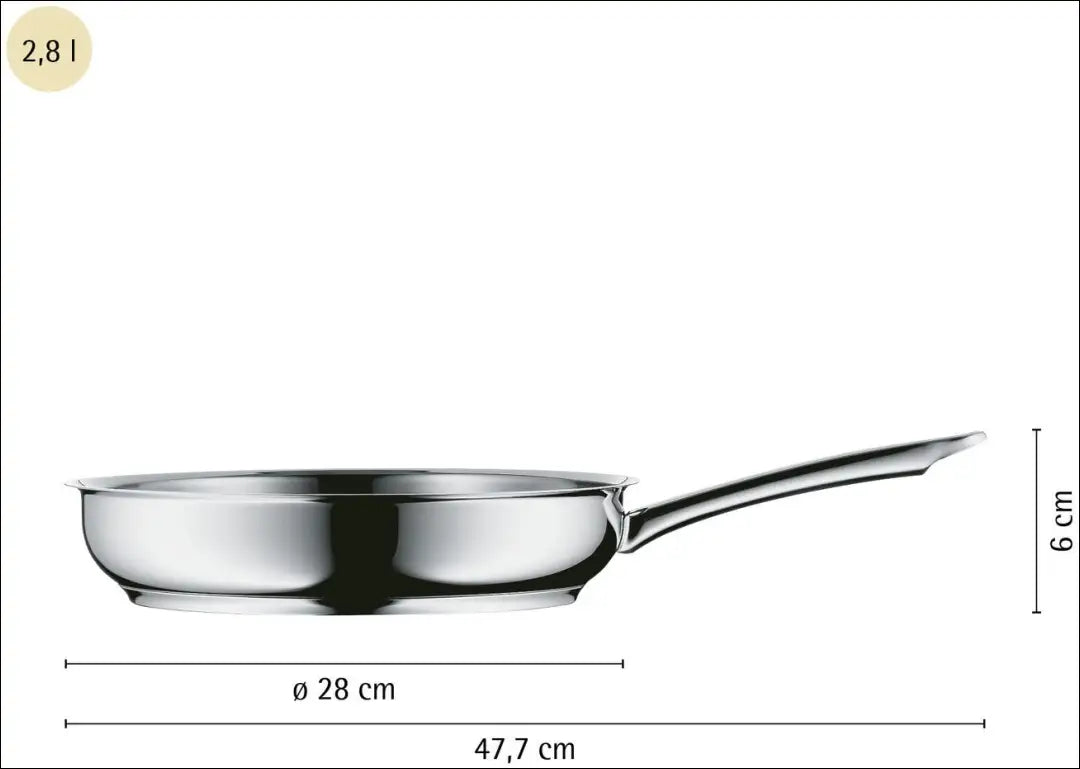 Keptuvė “WMF” DI12538 - €45 Save 50% 25-50, __label:Pristatymas 1-2 d.d., color-sidabrine, interjeras, material-metalas