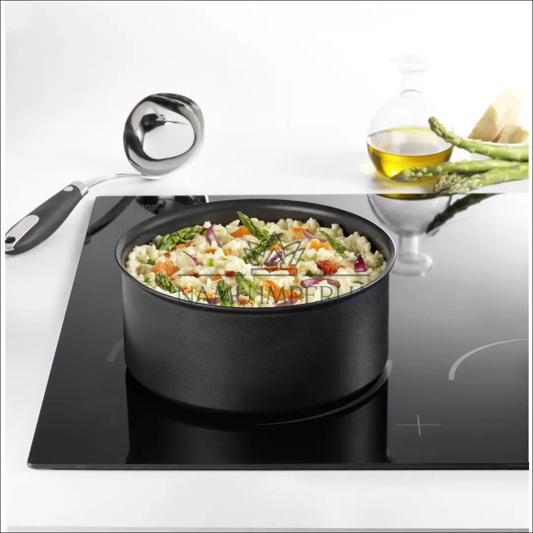 Keptuvių komplektas (3vnt) ’Tefal’ DI9422 - €50 Save 60% 50-100, __label:Pristatymas 1-2 d.d., color-juoda, interjeras,