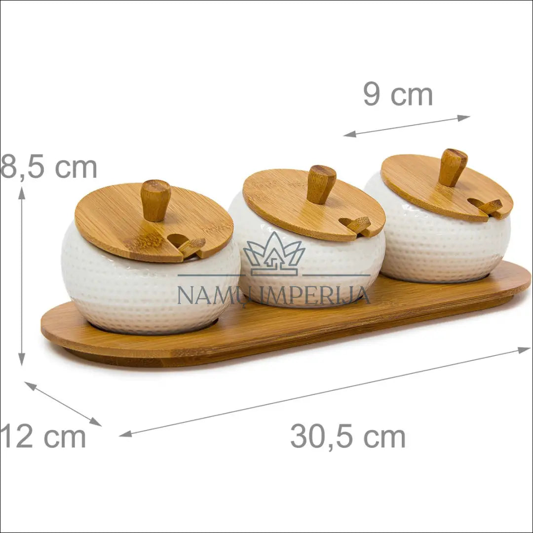 Keraminiai prieskonių indeliai DA0080 - €15 Save 50% __label:Pristatymas 1-2 d.d., under-25, virtuves,