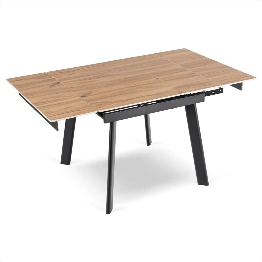 Keraminis ištraukiamas stalas 90–150 cm ąžuolas/juoda TE2459 - €319 Save 15% __label:Pristatymas 5-14 d.d., Newelite