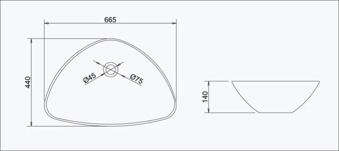 Keraminis praustuvas KI1433 - €49 Save 50% 25-50, __label:Pristatymas 1-2 d.d., color-balta, kita, material-keramika