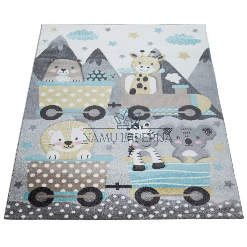 Kilimas NI5853 - €91 100-200, 50-100, color-kremas, kilimai, newdiva2 Kilimai Kids Rug Boys Girls 3D Animals | Namų