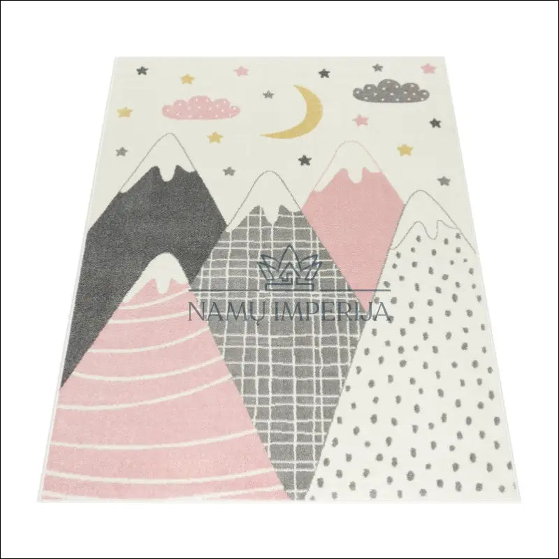 Kilimas NI5858 - €91 100-200, 50-100, color-rozine, kilimai, newdiva2 Kilimai Kids Rug Nursery Girls Boys Mountain