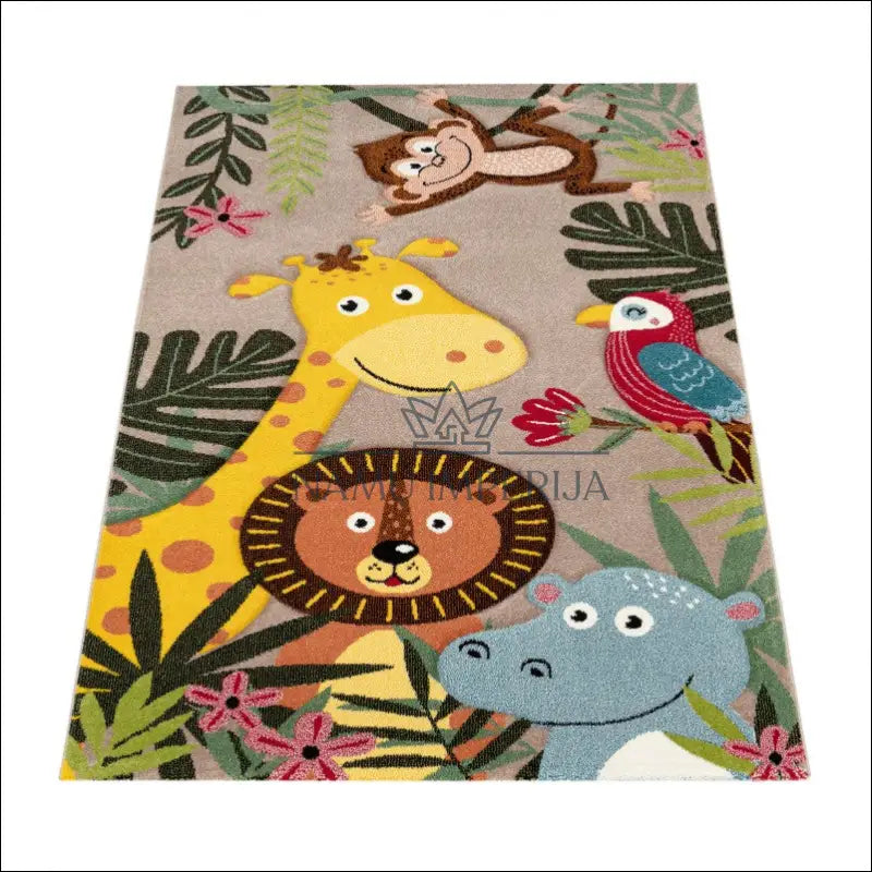 Kilimas NI5862 - €114 100-200, 50-100, color-smelio, kilimai, newdiva2 Kilimai Kids Rug Nursery Modern Animal Motif