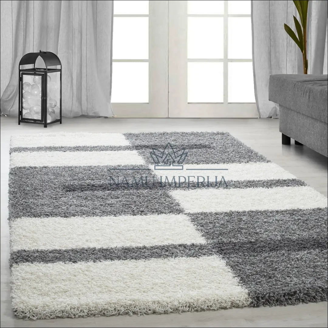 Kilimas NI2317 - €22 Save 25% 100-200, 25-50, 50-100, __label:Pristatymas 5-14 d.d., apvalus 60 x 110 cm / Pilka