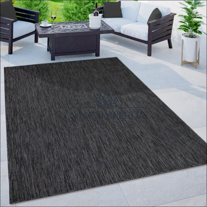 Kilimas NI5914 - 100-200, 25-50, 50-100, __label:Pristatymas 5-14 d.d., color-Anthracite Kilimai Outdoor Rug Garden