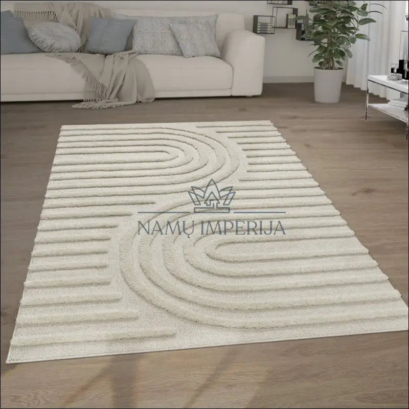Kilimas NI4133 - €106 Save 15% 100-200, 50-100, __label:Pristatymas 5-14 d.d., color-creme, kilimai 120x160 cm / kremas