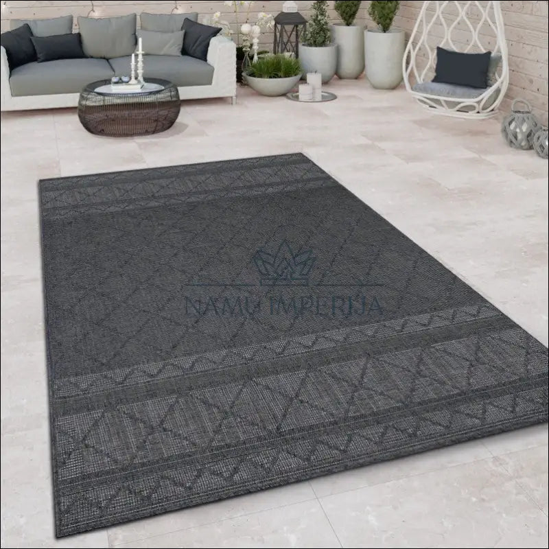 Kilimas NI5845 - €87 Save 15% 100-200, 50-100, __label:Pristatymas 5-14 d.d., color-Anthracite, kilimai 120 cm skersmuo