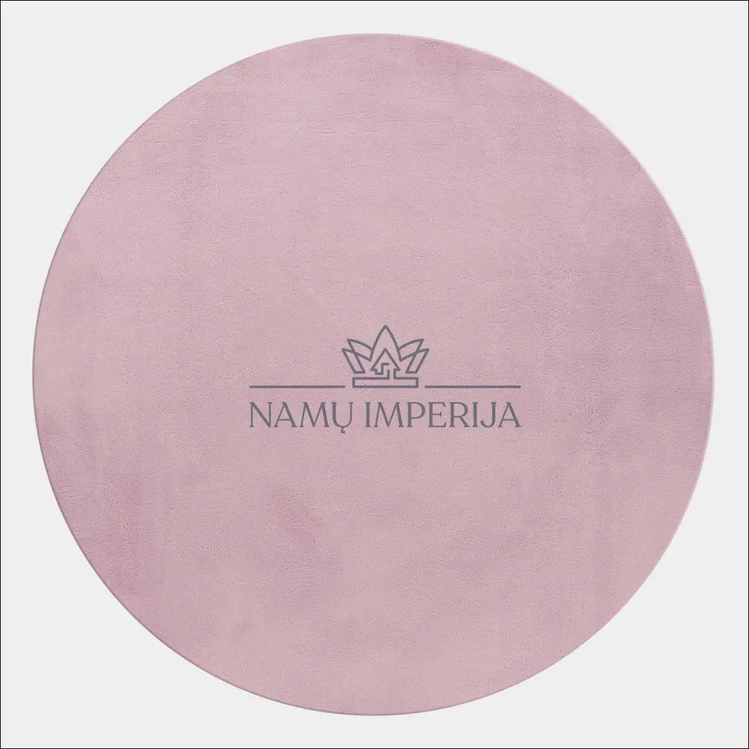 Kilimas NI2554 - €59 Save 30% 100-200, 25-50, 50-100, __label:Pristatymas 5-14 d.d., apvalus 120 cm skersmuo / Rožinė