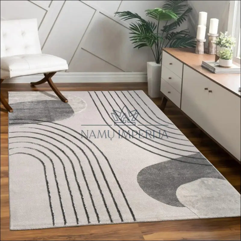 Kilimas NI4302 - €129 Save 15% 100-200, 50-100, __label:Pristatymas 5-14 d.d., color-pilka, kilimai 120x160 cm / Pilka