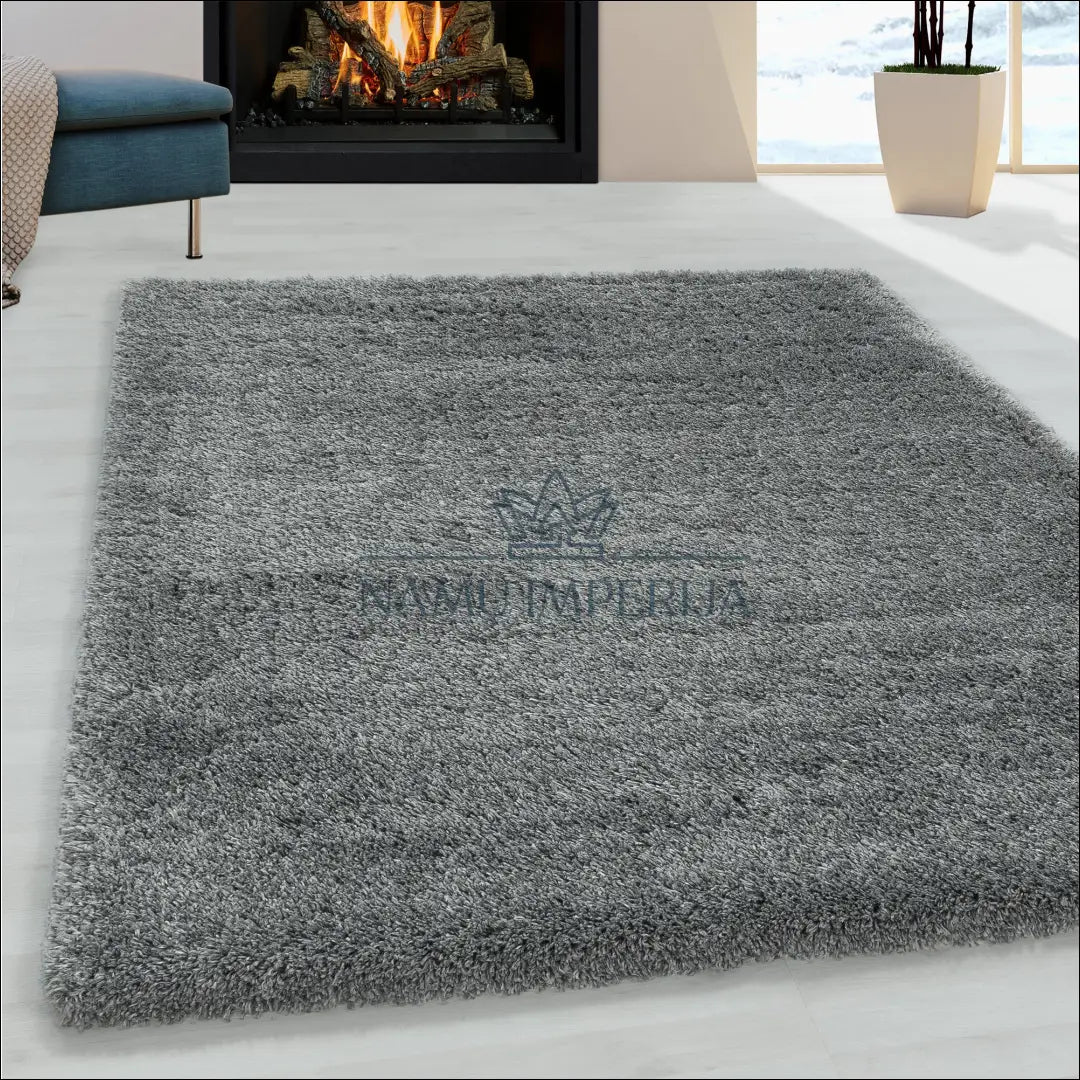 Kilimas NI2184 - €24 Save 25% 100-200, 25-50, 50-100, apvalus, color-pilka 60 x 110 cm / Pilka / Poliesteris Kilimai
