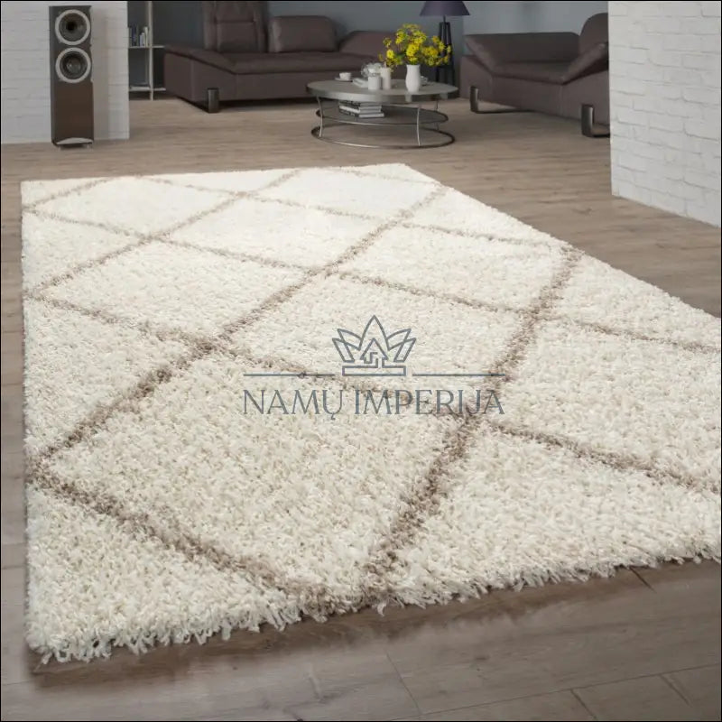 Kilimas NI3515 - €56 Save 15% 100-200, 50-100, __label:Pristatymas 5-14 d.d., apvalus, ayy 60 cm x 100 / Kremas