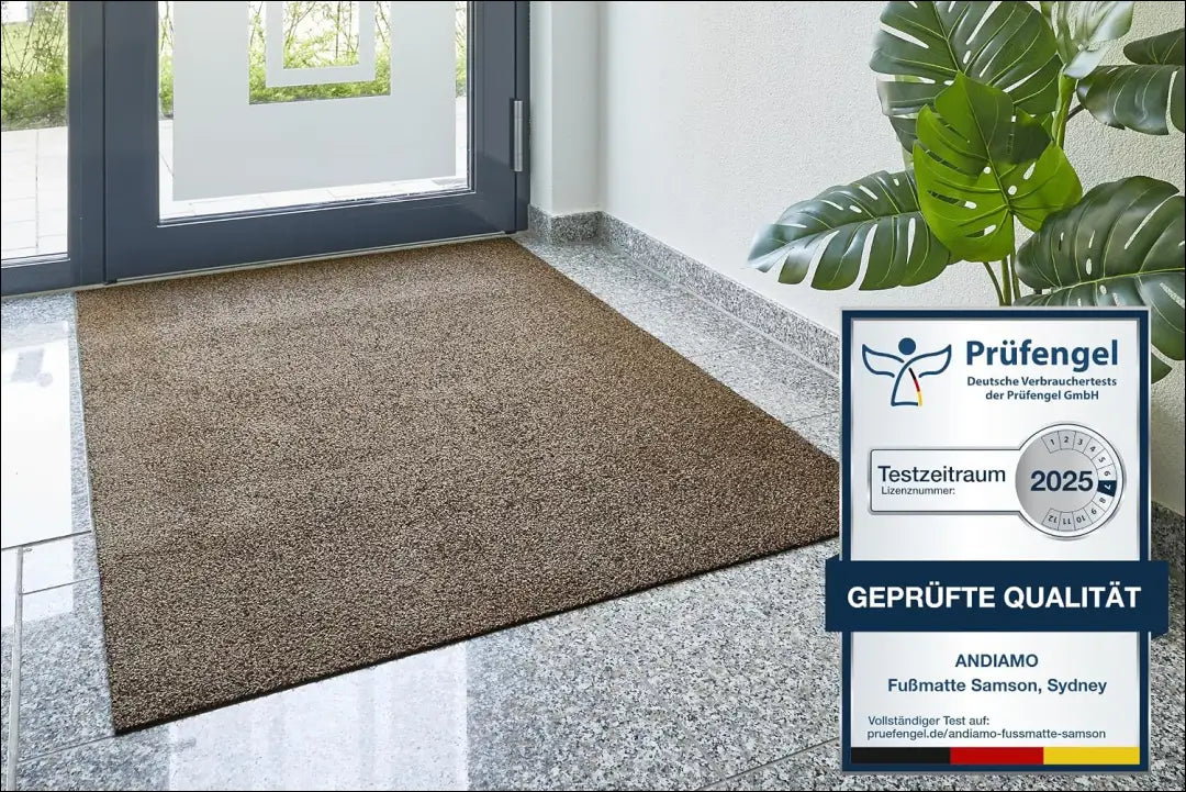 Kilimas gumuota apačia RU1687 - €44 Save 50% 25-50, __label:Pristatymas 1-2 d.d., color-ruda, Dydis-100-x-150-cm,